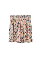 Spódnice - s.Oliver Dziewczęca spódnica w kratkę z elastycznym ściągaczem, pomarańczowy, 122 cm - miniaturka - grafika 1