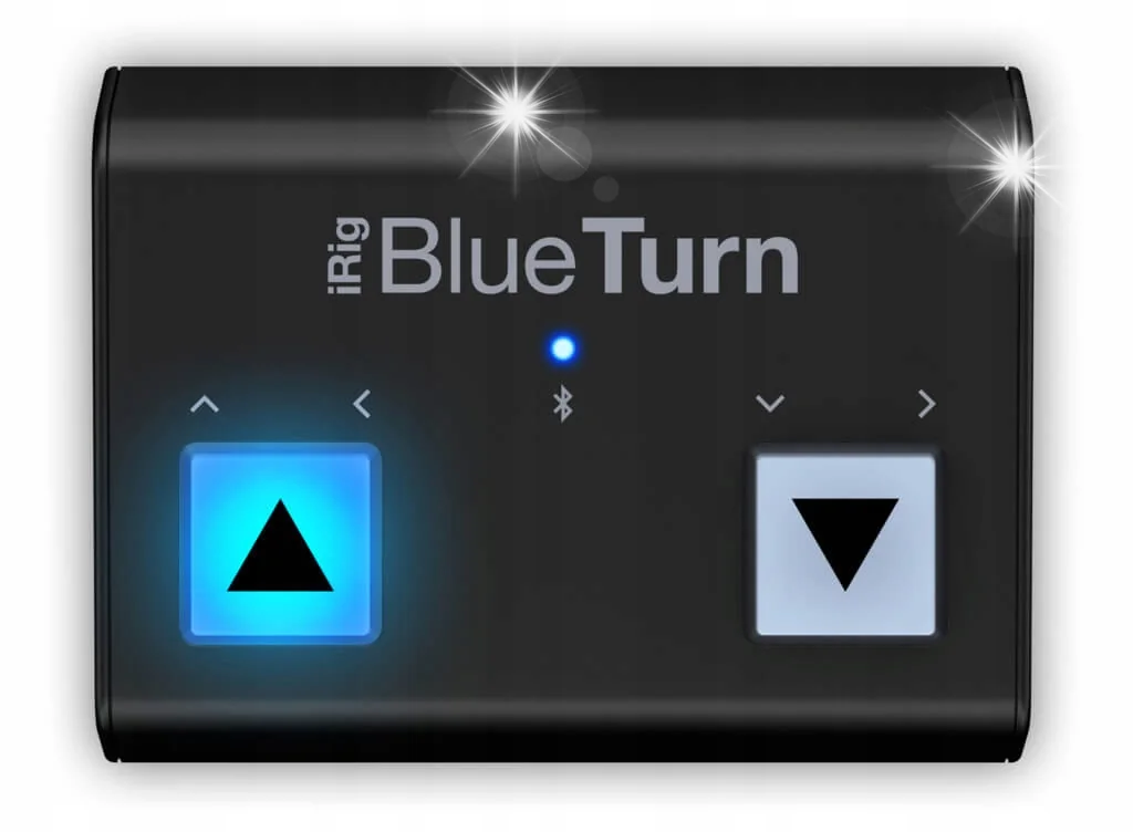 Bezprzewodowy przełącznik nożny Bluetooth IK Multimedia iRig BlueTurn / IK Multimedia