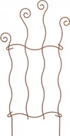 Ogrodzenia - Płotek Palisada 48Cm Przęsło Ogrodowe Obrzeże Rdza - miniaturka - grafika 1