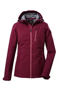Killtec Damska kurtka softshell / kurtka outdoorowa z kapturem KOS 89 WMN SFTSHLL JCKT; ciemnoróżowa, 40, 39138-000 - Kurtki damskie - miniaturka - grafika 1