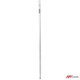 Słupek do slalomu 170 cm ze szpikulcem biały - Piłka nożna - miniaturka - grafika 1