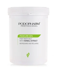 PODOPHARM PEDICURE SPA Sól Do Kąpieli Stóp z Ekstraktem z Ziół 1400g - Pielęgnacja stóp - miniaturka - grafika 1
