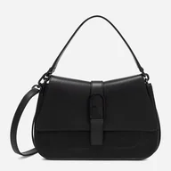 Torebki damskie - Torebka crossbody damska ze skóry naturalnej Furla WB00996BX2045O60001020 Czarna (8050597394862) - miniaturka - grafika 1