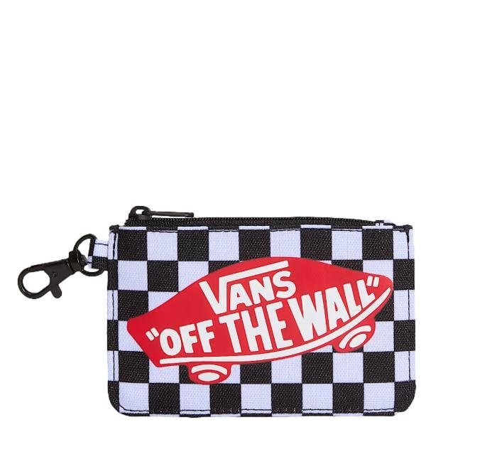 Portfel VANS Off The Wall Zip Wallet Checkerboard Black/White VN000Q9WY281