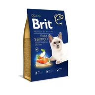 Sucha karma dla kotów - Brit Premium Adult Salmon 0,8 kg - miniaturka - grafika 1
