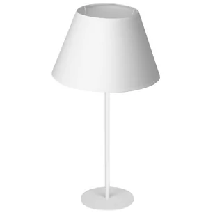 Luminex Arden 3439 Lampa stołowa lampka 1x60W E27 biały - Lampy stojące - miniaturka - grafika 1