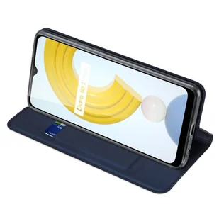 Dux Ducis Skin Pro kabura etui pokrowiec z klapką Realme C21 czarny - Etui i futerały do telefonów - miniaturka - grafika 6