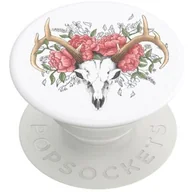 Uchwyty samochodowe do telefonów - POPSOCKETS Uchwyt i podstawka POPSOCKETS do telefonu Boho Bouquet White) - miniaturka - grafika 1