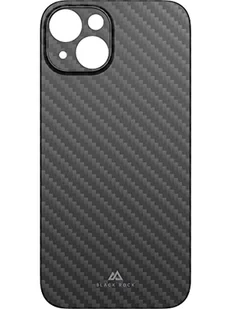 Black Rock - Cienkie etui na telefon komórkowy pasuje do Apple iPhone 14 I etui węglowe, ultra cienkie, z włókna szklanego (Flex Carbon Black) - Etui i futerały do telefonów - miniaturka - grafika 1