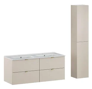 Zestaw mebli łazienkowych z umywalkami F8-N71 - Inne meble do łazienki Zestaw mebli łazienkowych z umywalkami F8-N71 - Inne meble do łazienki - miniaturka - grafika 1