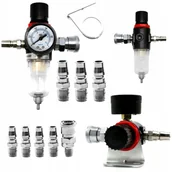 Akcesoria do elektronarzędzi - Reduktor Ciśnienia Filtr Powietrza Odwadniacz 1/4' - miniaturka - grafika 1