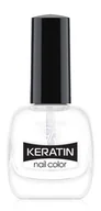 Lakiery do paznokci - Golden Rose lakier do paznokci Z Keratyną Keratin Nail Color - Bezbarwny - miniaturka - grafika 1