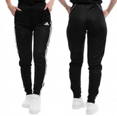Spodnie damskie - adidas Spodnie damskie dresowe treningowe dresy wygodne Tiro 23 roz. XS - miniaturka - grafika 1