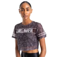 Koszulki i topy damskie - Top damski LABELLAMAFIA CROPPED FIERCE STAMPED - miniaturka - grafika 1