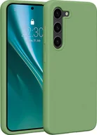 Etui i futerały do telefonów - Etteri Nakładka Etteri Silicone Case do Samsung Galaxy S23 jasnozielona - miniaturka - grafika 1