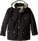 Kurtki i płaszcze dla chłopców - Fjällräven dziecięca kurtka Kid's Greenland zimowa, czarna, 134 - miniaturka - grafika 1