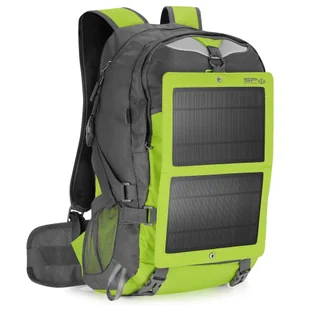 Plecak turystyczny z odpinanym panelem solarnym Spokey MOUNTAIN SOLAR - Plecaki - miniaturka - grafika 1