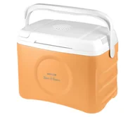 Akcesoria motoryzacyjne - Sencor - Przenośna lodówka samochodowa 22 l 45W/12V pomarańczowa/biala - miniaturka - grafika 1