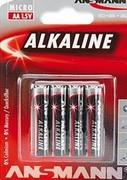 Baterie i akcesoria - Ansmann Baterie alkaliczne AA 4szt 5015563 - miniaturka - grafika 1