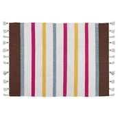 Dywany - Dywan bawełniany 140 x 200 cm wielokolorowy HISARLI - miniaturka - grafika 1