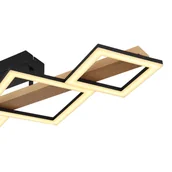 Lampy sufitowe - Globo Lampa sufitowa LED Dustin, 4-punktowa - miniaturka - grafika 1