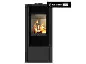 Piece wolnostojące - Kratki Piec stalowy HATI Ø 150 5,5 kW - miniaturka - grafika 1