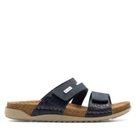 Klapki i japonki damskie - Klapki Inblu AA093N01 Granatowy - miniaturka - grafika 1