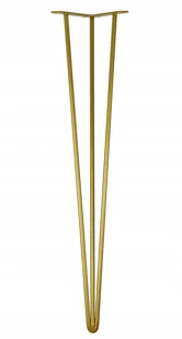 Noga metalowa Hairpin Original 62 cm. Złota - Meble modułowe i akcesoria - miniaturka - grafika 1