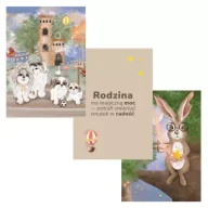 Plakaty - Zestaw Plakatów A4 Rodzina 3 sztuki - miniaturka - grafika 1