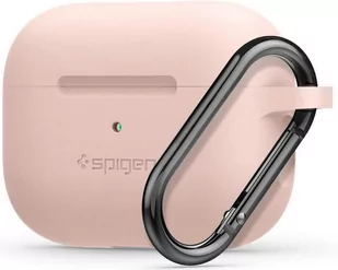Apple Spigen Etui Spigen Silicone AirPods Pro, różowe 8809685623977 - Akcesoria do słuchawek - miniaturka - grafika 2