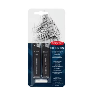 Wkłady do ołówka automatycznego 0.7mm hb 2b Derwent 2302431 - Naboje i atramenty - miniaturka - grafika 1