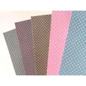 Szkolne artykuły papiernicze - Galeria Hobby Karton w kropki 24x34cm, 5 arkuszy - miniaturka - grafika 1