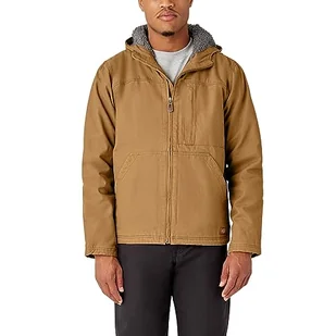 Dickies Męska kurtka z podszewką Duck Sherpa Brown Duck, XXL - Kurtki męskie - miniaturka - grafika 1