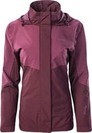 Kurtki damskie - Damska kurtka przejściowa Hi-tec Lady Temuco bordowa rozmiar XL - miniaturka - grafika 1