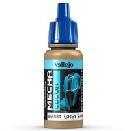Kolejki i akcesoria - Vallejo Farba akrylowa Mecha Color - Grey Sand / 17ml Vallejo 69031 - miniaturka - grafika 1