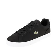 Trampki męskie - Lacoste 45CMA0054, Vulcanized Trampki męskie, BLK/WHT, 40 EU, Blk Wht, 40 EU - miniaturka - grafika 1