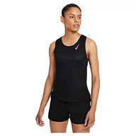 Bluzki damskie - Nike Fast Df Bluzka Czarny/Silv odblaskowy XS - miniaturka - grafika 1