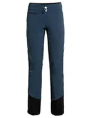 Spodnie damskie - Vaude Spodnie damskie Larice Light Pants II niebieski Dark Sea 38 41627 - miniaturka - grafika 1