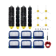 Akcesoria do robotów sprzątających - Stojak i akcesoria iRobot Roomba seria 500/600 - Kompletny zestaw szczotek, filtrów i rolek do optymalnego czyszczenia - miniaturka - grafika 1