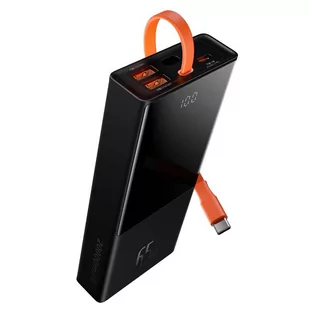 Powerbank Baseus Elf 20000mAh, PD, 2xUSB, USB-C + kabel USB-C 65W (czarny) - Powerbanki - miniaturka - grafika 3