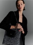 Torebki damskie - Reserved - Pleciona torebka na ramię z saszetką - wielobarwny - miniaturka - grafika 1