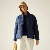 Kurtki i kamizelki sportowe damskie - Regatta Kurtka damska pikowana Carlotte Niebieski, Rozmiar: 40 - miniaturka - grafika 1