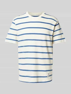 T-shirt z naszywką z logo model ‘Alessandro’ - Koszulki męskie - miniaturka - grafika 1