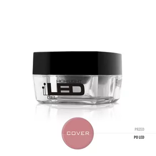 Silcare High Light Led Gel średniogęsty jednofazowy żel do paznokci Cover 15g - Żele do paznokci - miniaturka - grafika 1