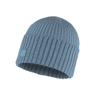 BUFF CZAPKA ZIMOWA DZIANINA RUTGER LIGHT BLUE - Czapki damskie - miniaturka - grafika 1