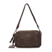 Torebki damskie - Torebka skórzana listonoszka F122 - miniaturka - grafika 1