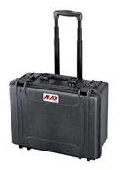 Walizki - Max Męska walizka uszczelniająca MAX465H220TR czarna, 465 x 335 x 220 mm - miniaturka - grafika 1