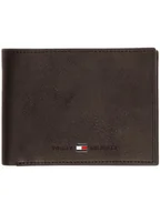 Portfele - Tommy Hilfiger JOHNSON CC AND COIN POCKET BM56921052, męskie portfele 14 x 10 x 2 cm (szer. x wys. x gł.), brązowy - Brązowy Dark Brown 201-14x10x2 cm (B x H x T) - miniaturka - grafika 1