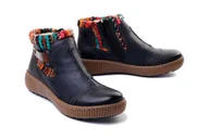 Botki damskie - RIEKER Z6684-14 blue combination, botki damskie - Rieker - miniaturka - grafika 1
