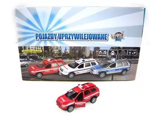 Hipo HKG Straż pożarna volvo p12 - Samochody i pojazdy dla dzieci - miniaturka - grafika 1